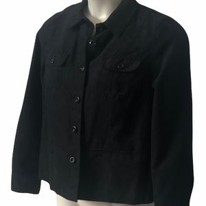 NWOT Studio works petite women’s black blazer jacket size 10 P